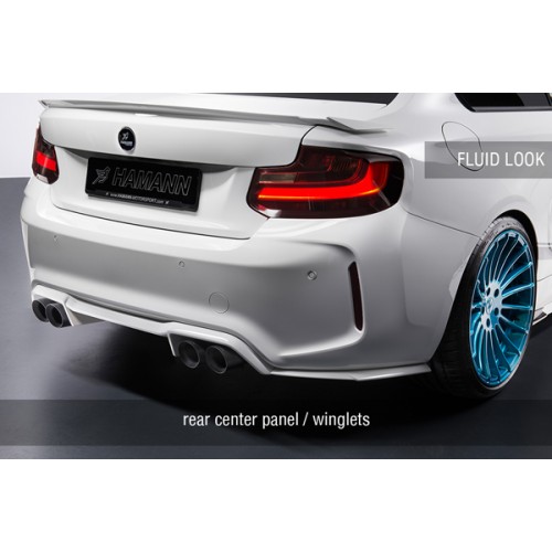 Οπίσθιος διαχύτης "Fluid Look" της Hamann για BMW Σειρά 2 M2 (F87) Οπίσθιος διαχύτης "Fluid Look" της Hamann για BMW Σειρά 2 M2 (F87)